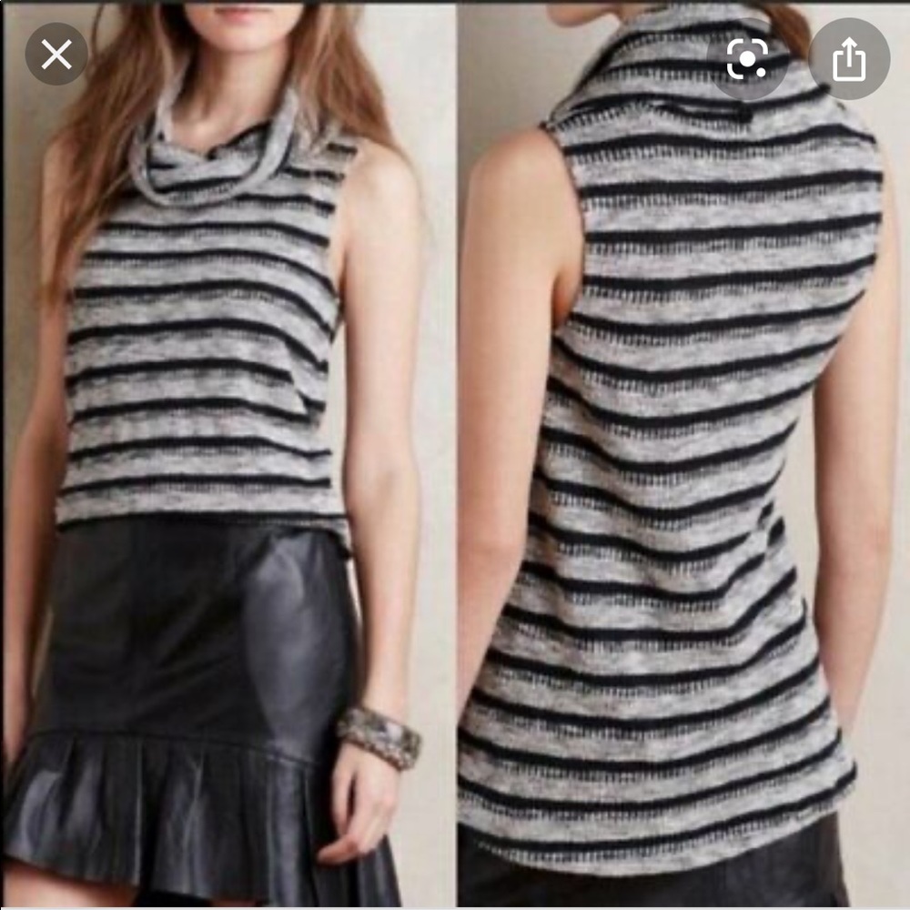 Anthropologie Dolan Striped Sweater Tank